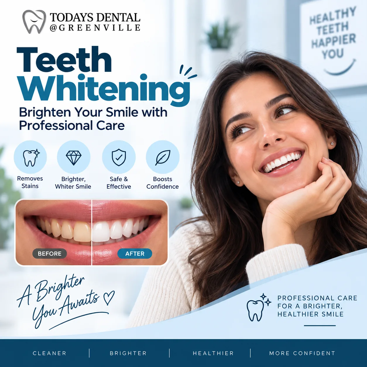 Teeth Whitening: Brighten Your Smile with Professional Care